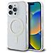 Custodia Per Iphone 16 Pro Max Magsafe Con Cerchio Glitterato, Trasparente - Foto miniatura 5