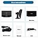Carplay Auto, 7 Pollici Autoradio Portatile Con Carplay Wireless E Android Auto, Ips Touchscreen Aux Bluetooth Siri - Foto miniatura 5