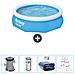 Piscina Fuori Terra - In Giro - 305x76 Cm - Blu - Include Accessori Coordinati Cb59 - Foto miniatura 1