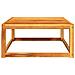 Lusso Casadino -  Tavolo Da Giardino 65x65x29 Cm In Legno Massello Di Acacia - Foto miniatura 3