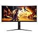 G4 Cu34g4 Monitor Pc 86,4 Cm (34'') 3440 X 1440 Pixel Wide Quad Hd Led Nero, Rosso - Foto miniatura 5