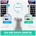 Mouse Wireless Bluetooth Dual Mode Per L'uso Multi-dispositivo Silver - Foto miniatura 4