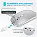 Mouse Wireless Bluetooth Dual Mode Per L'uso Multi-dispositivo Silver - Foto miniatura 5