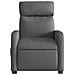 Poltrona Elettrica Reclinabile Grigio Scuro in Tessuto - Foto miniatura 9