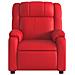 Poltrona Massaggiante Reclinabile Rossa in Similpelle - Foto miniatura 7