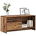 Supporto TV Legno vecchio 90 x 35 x 40 cm Legno multistrato - Foto miniatura 3