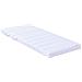 Materasso in schiuma Bianco 80 x 200 cm Tessuto - Foto miniatura 1