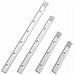 Luce Led Ricaricabile Con Sensore - 5w Slim Attivata A Movimento Per Armadi E Guardaroba Con Ricarica Type-c E Tre Modalità Silver 20 Cm - Foto miniatura 1