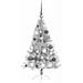 Albero di Natale artificiale con luci integrate Argento 120 cm - Foto miniatura 5