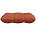 Cuscini per Seduta 4 pcs Rosso Arancio 45 x 45 cm - Foto miniatura 6
