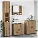 Set di mobili per il bagno con porta 4 pcs Rovere artigianale - Foto miniatura 2