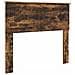 Testiera con testiera Rovere fumé 100 cm Legno multistrato - Foto miniatura 1