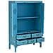 Armadio In Legno Invecchiato Blu 96x40x150h Cm - Foto miniatura 5