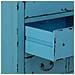 Armadio In Legno Invecchiato Blu 96x40x150h Cm - Foto miniatura 6