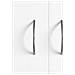 Manico 2 pcs Argento 107 x 3.6 x 23 mm Acciaio inossidabile - Foto miniatura 6