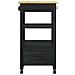 Carrello da Cucina MONZA Nero 48 x 40 x 88,5 cm - Foto miniatura 5