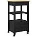 Carrello da Cucina MONZA Nero 48 x 40 x 88,5 cm - Foto miniatura 7