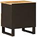 Mobiletto da Letto con cassetto 2 pcs Marrone 40 x 33 x 46 cm - Foto miniatura 6