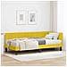 Struttura Letto Angolare con Materasso 2 pcs Giallo Velluto - Foto miniatura 2