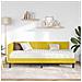 Struttura Letto Angolare con Materasso 2 pcs Giallo Velluto - Foto miniatura 3