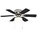 Ventilatore da soffitto con luce Ø 82 cm Nero - Foto miniatura 1