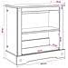 Supporto per Acquario CORONA Marrone 60,5 x 30 x 60 cm 150 kg - Foto miniatura 7