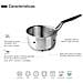 47216 - Padella Origin, acciaio inox 18/10, manico in acciaio inox con rivestimento PVD - Foto miniatura 3