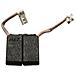 Spazzole di carbone per DeWalt DW882A Tipo 1 - 6,3 x 12,5 x 24 mm - coppia - Foto miniatura 1
