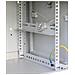 Staffa a L Laterale per Rack 19'' a Muro Prof. 450mm Nero - Foto miniatura 2