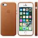 Custodia in Pelle per iPhone 5/5s / SE Colore Cuoio - Foto miniatura 1