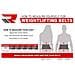 Vacchetta Cuoio 6"" Sollevamento Pesi Cintura Pesistica Fitness Allenamento Bodybuilding Schiena Palestra 6rb M - Foto miniatura 2