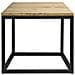 Comodino Icub stile industriale vintage - Nero - 40x40x45 cm - Foto miniatura 1