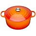 Le Creuset Cocotte Bräter Rund Rot 22 Cm - Foto miniatura 1