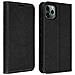 Custodia Apple Iphone 11 Pro Maxpelle Portafoglio Funzione Stand - Nero - Foto miniatura 1