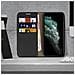 Custodia Apple Iphone 11 Pro Maxpelle Portafoglio Funzione Stand - Nero - Foto miniatura 4