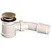 piùtto Doccia Clickclack Scarico piùetta 50mm Tappo In Ottone Anticato Facile Pulizia - Foto miniatura 1