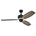 Ventilatore Da Soffitto Per Interni 58 W, Bronzo Stagionato - Foto miniatura 1