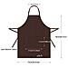 2 Confezioni Grembiule Da Cucina Impermeabile Regolabile Chef Grembiule Con Tasche Per La Casa Ristorante Artigianato Giardino Barbecue Scuola Coffee House Grembiule Uomo Donna - Foto miniatura 2