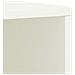 Comodino Bianco 35x30x40 Cm In Legno Massello Di Pino - Foto miniatura 5