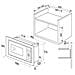 Forno Microonde da Incasso con Grill EMW13184E Capacità 20 Litri Potenza 800 Watt Colore Acciaio Inossidabile - Foto miniatura 3
