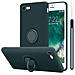 Custodia Compatibile Con Apple Iphone 7 / 7s / 8 / Se 2020 In Liquid Verde - Coperchio Protettivo In Silicone Tpu Flessibile Con Anello - Foto miniatura 1