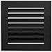 Griglia Di Ventilazione Fresh 17x17 Nero - Foto miniatura 1