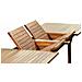 Tavolo Da Giardino Rettangolare 10 Posti E 10 Sedie In Teak Oliato Lubok - Foto miniatura 6