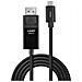 CAVO ADATTATORE USB TIPO C A DP 3M - Foto miniatura 2