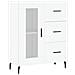 Credenza Bianca 69,5x34x90 Cm In Legno Multistrato - Foto miniatura 2