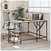 Scrivania Rovere Sonoma 139x139x75 Cm In Legno Multistrato - Foto miniatura 1