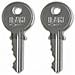 Lucchetto Con Chiave Inox 50al Acciaio Inossidabile Lunghezza (5 Cm) - Foto miniatura 2