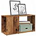 Mobile Porta Tv Legno Antico 60x24x32 Cm In Truciolato - Foto miniatura 1