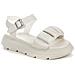 Beige Casual Open Sandals Sandali Sintetico E Tessile Scarpe Donna Beige Eu 40, 837152/13-01 - Foto miniatura 1