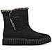 Black Casual Closed Booties Stivaletti Tessile Scarpe Donna Nero Eu 37, 5-26418-41 001 - Foto miniatura 2